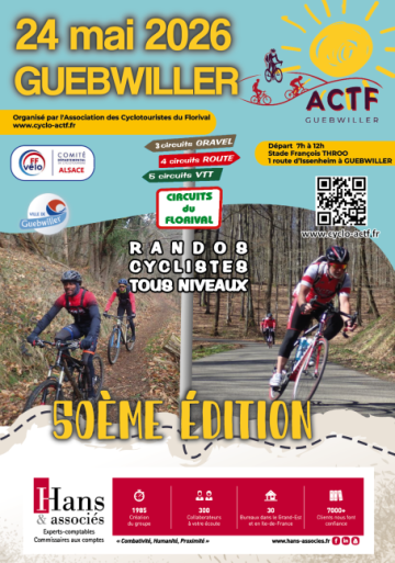 Randos Cyclistes Tous Niveaux - 50ème Édition