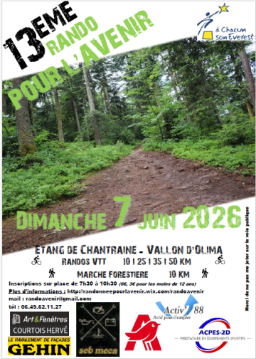 13ème Rando pour l'Avenir