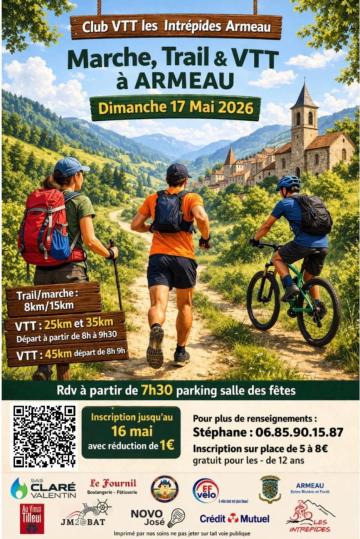 Marche, Trail & VTT