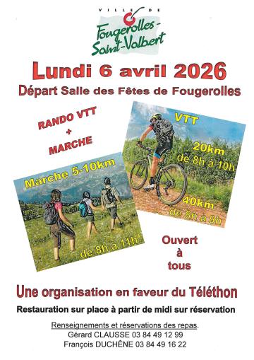 Rando VTT + Marche