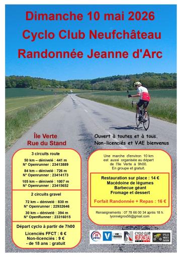 Randonnée Jeanne d'Arc