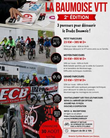 Randonnée VTT La Baumoise