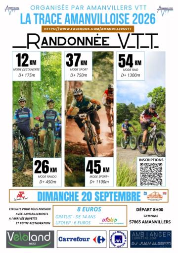 La Trace Amanvilloise 2026