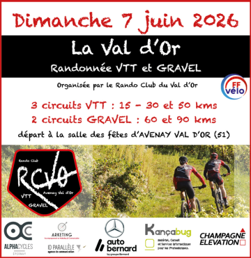 La Val d'Or - Randonnée VTT et Gravel