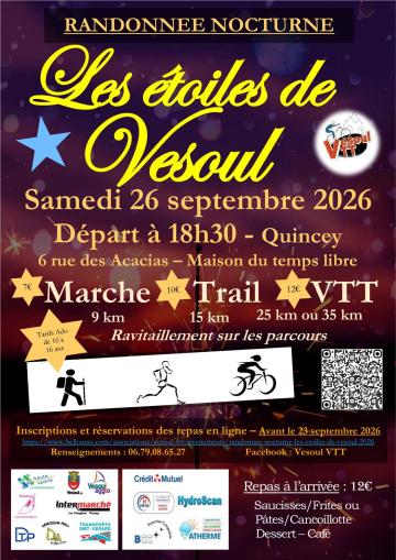 Les étoiles de Vesoul