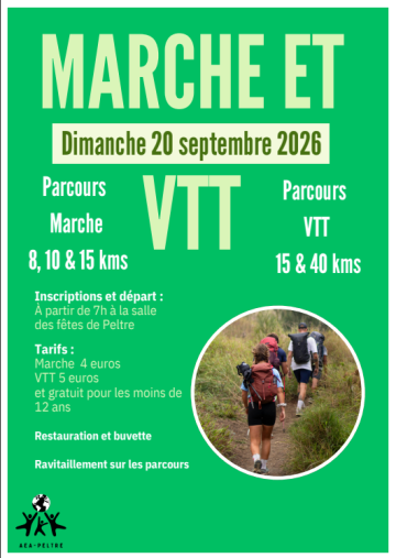 Marche et VTT de l'Entraide