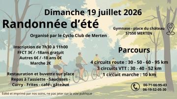 Randonnée d'été