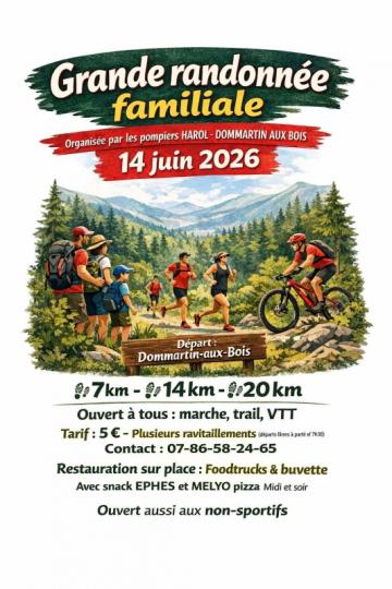 Grande randonnée familiale